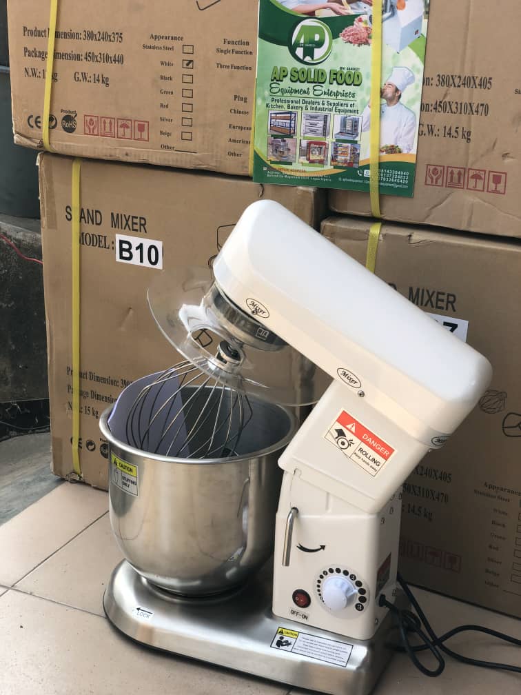 Table top cake mixer different sizes 5,7,10