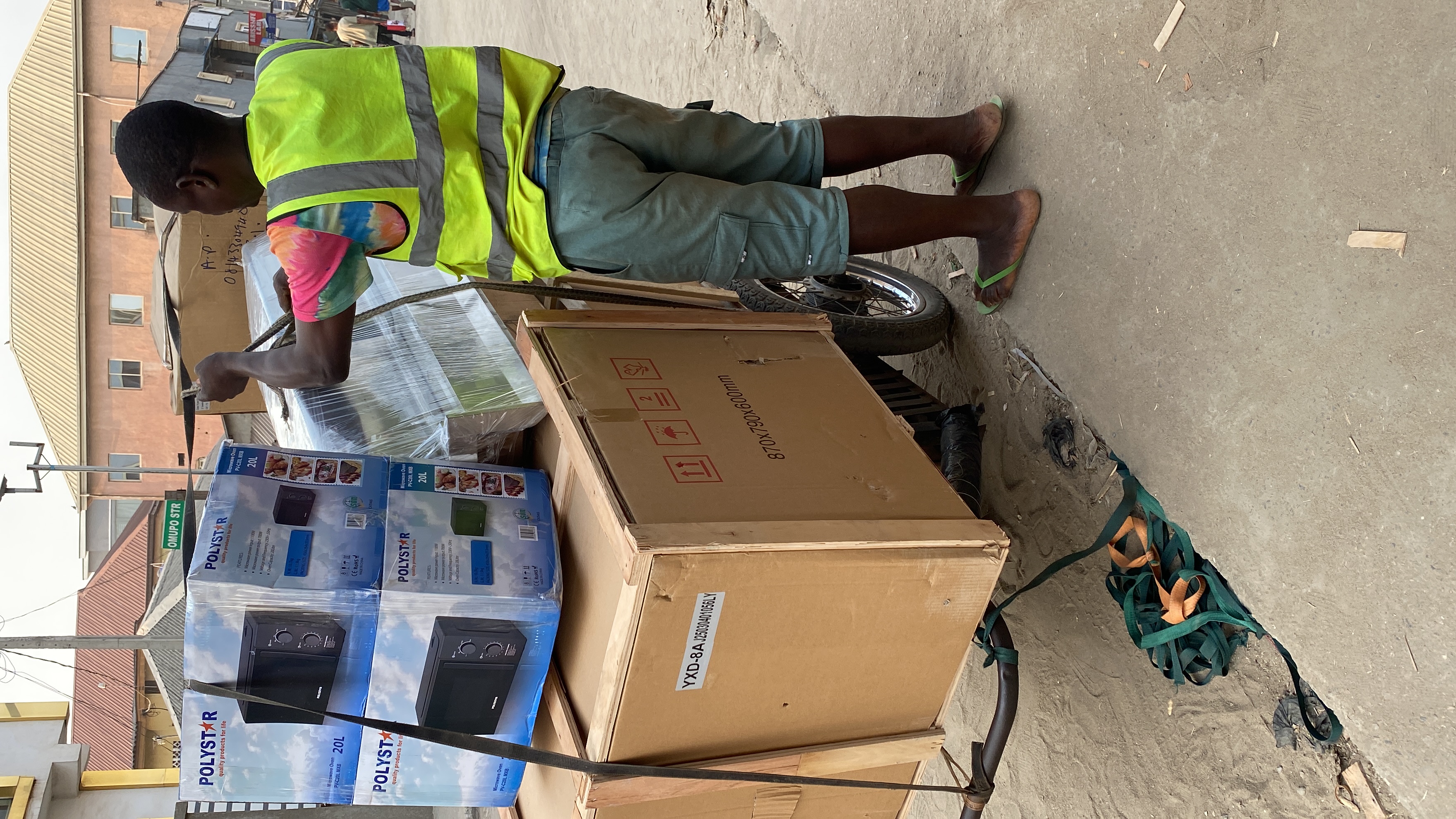 Equipment supplies to different locations