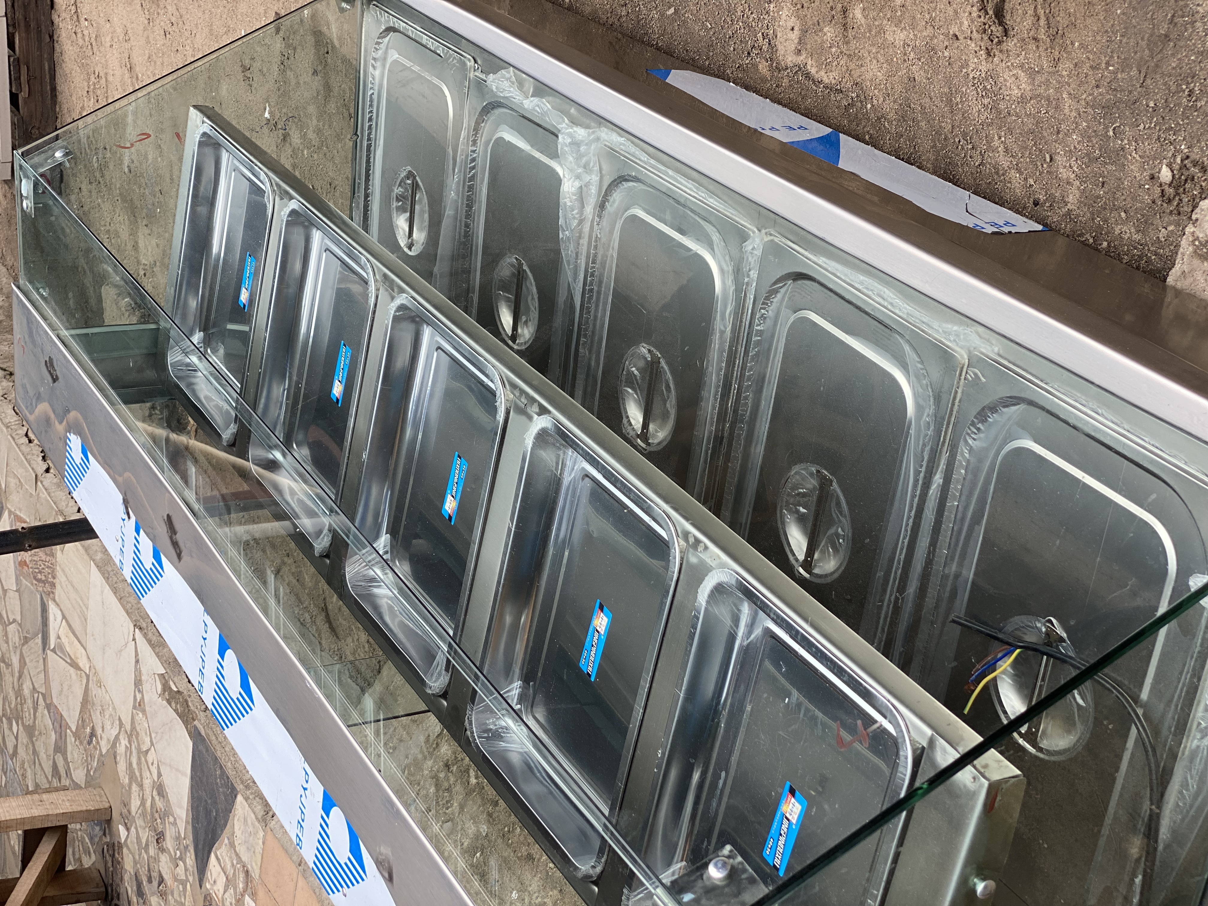 Company fabricated food warmer